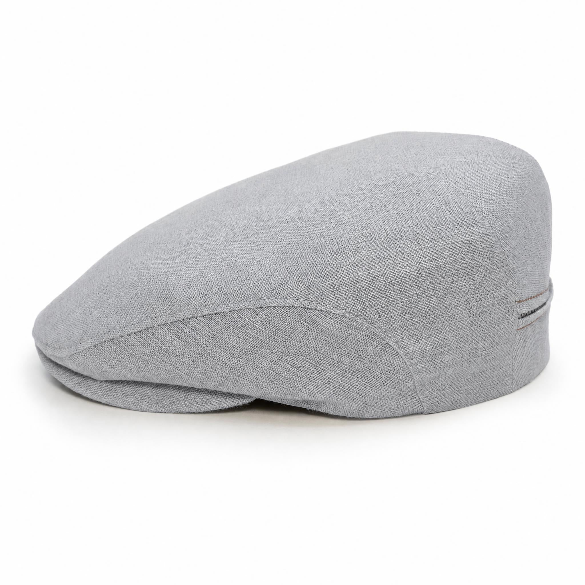 🎁 Ash Grey - Linen Cap (100% off)
