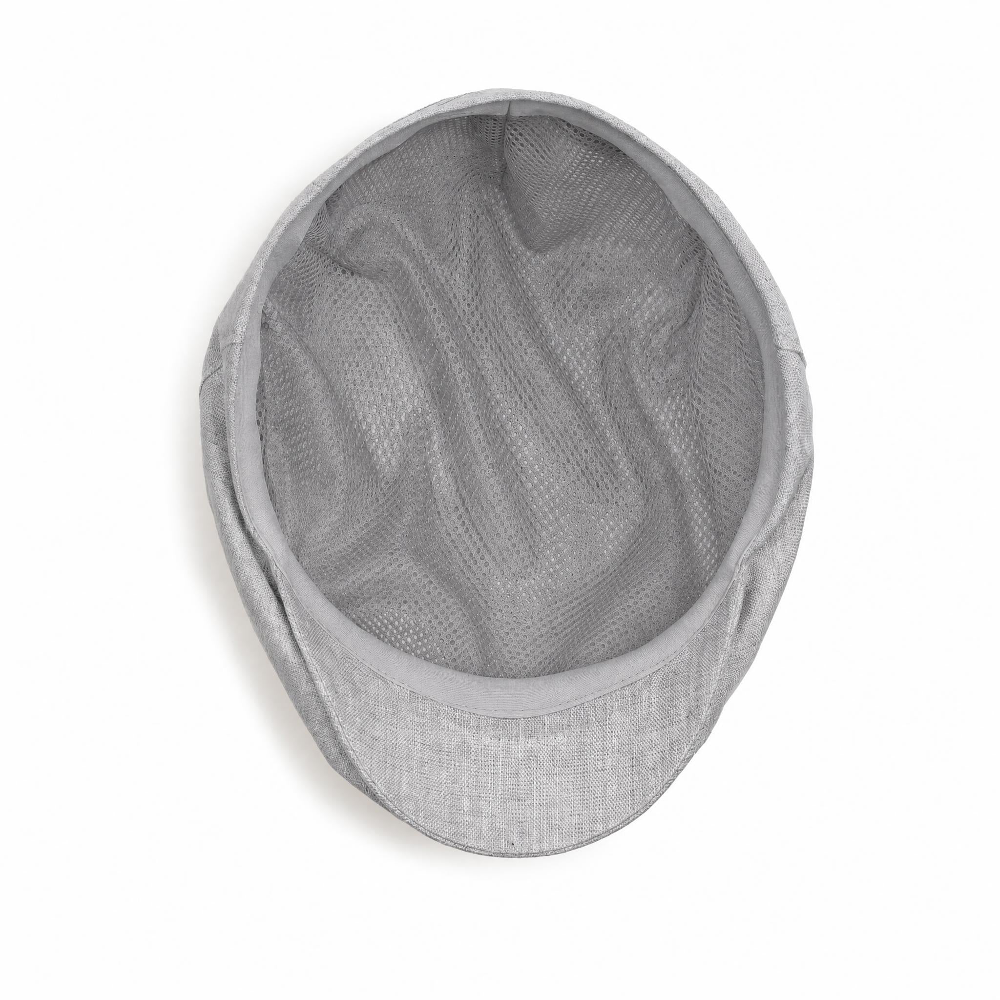 🎁 Ash Grey - Linen Cap (100% off)