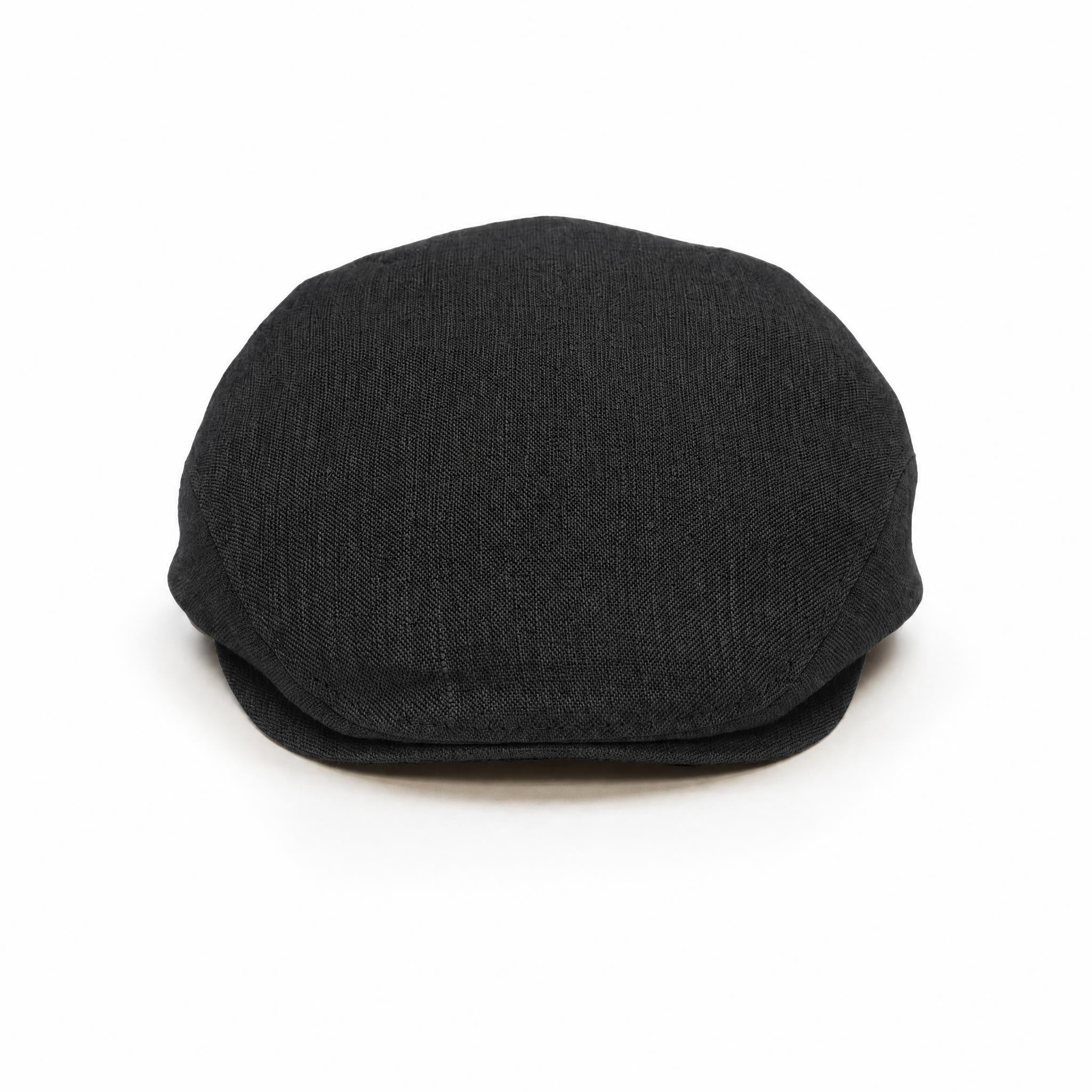 🎁 Carbon Black - Linen Cap (100% off)