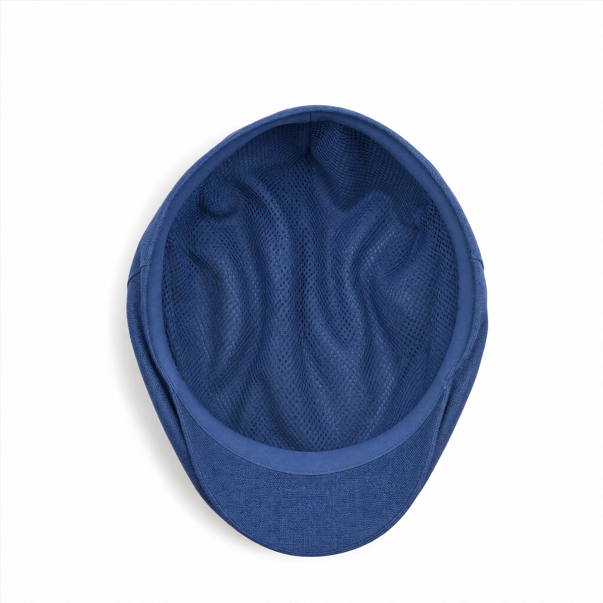 🎁 Cobalt Blue - Linen Cap (100% off)