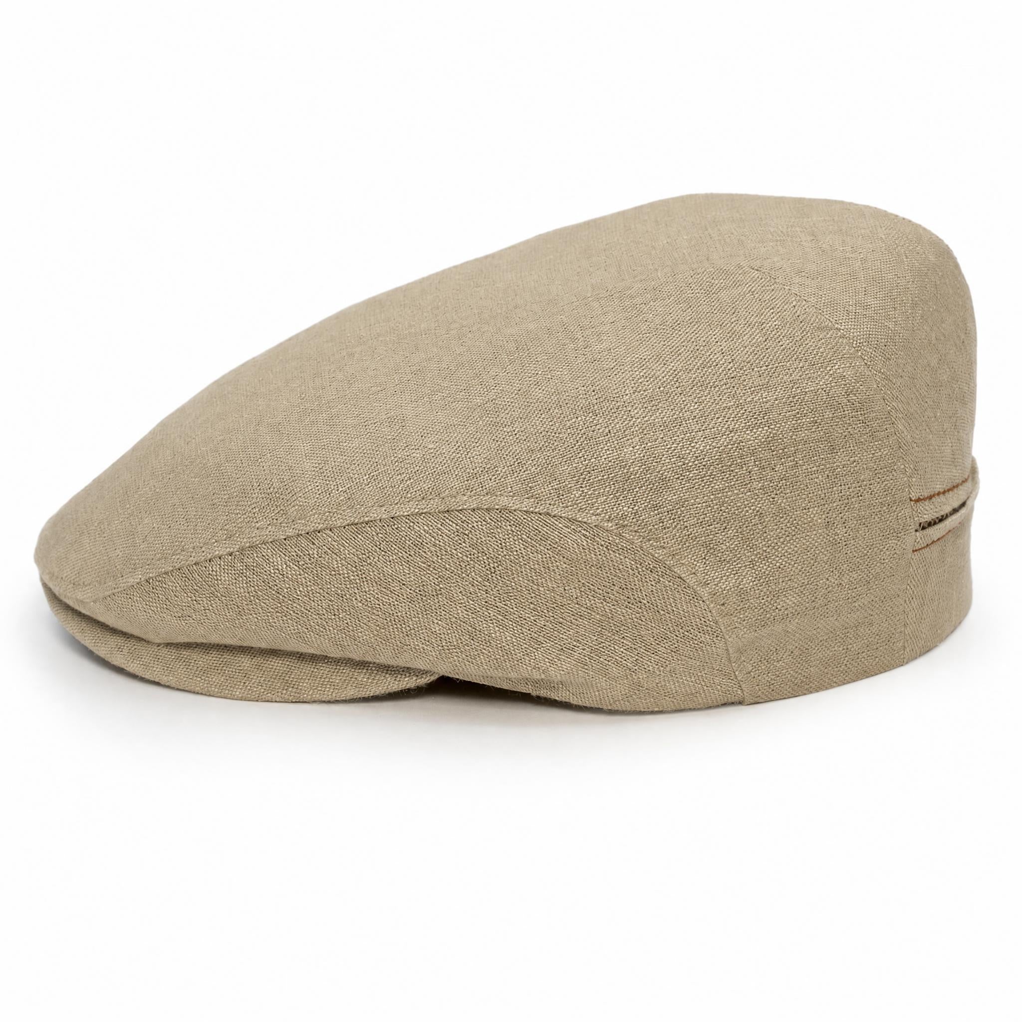 🎁 Heritage Khaki - Linen Cap (100% off)