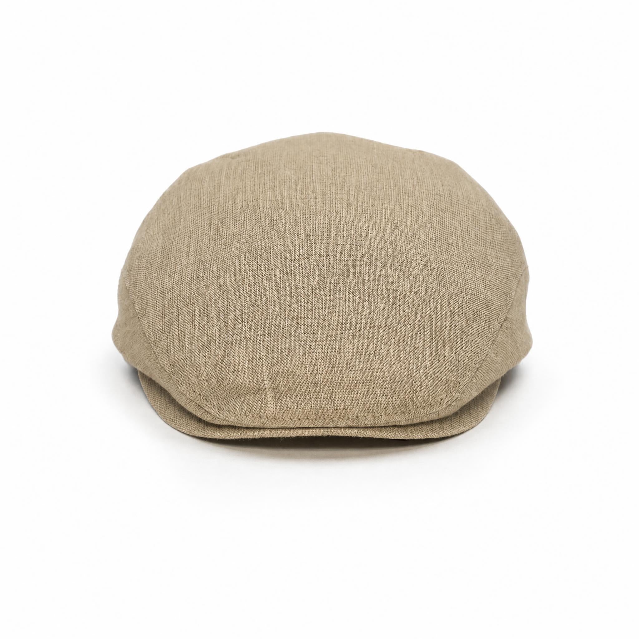 🎁 Heritage Khaki - Linen Cap (100% off)