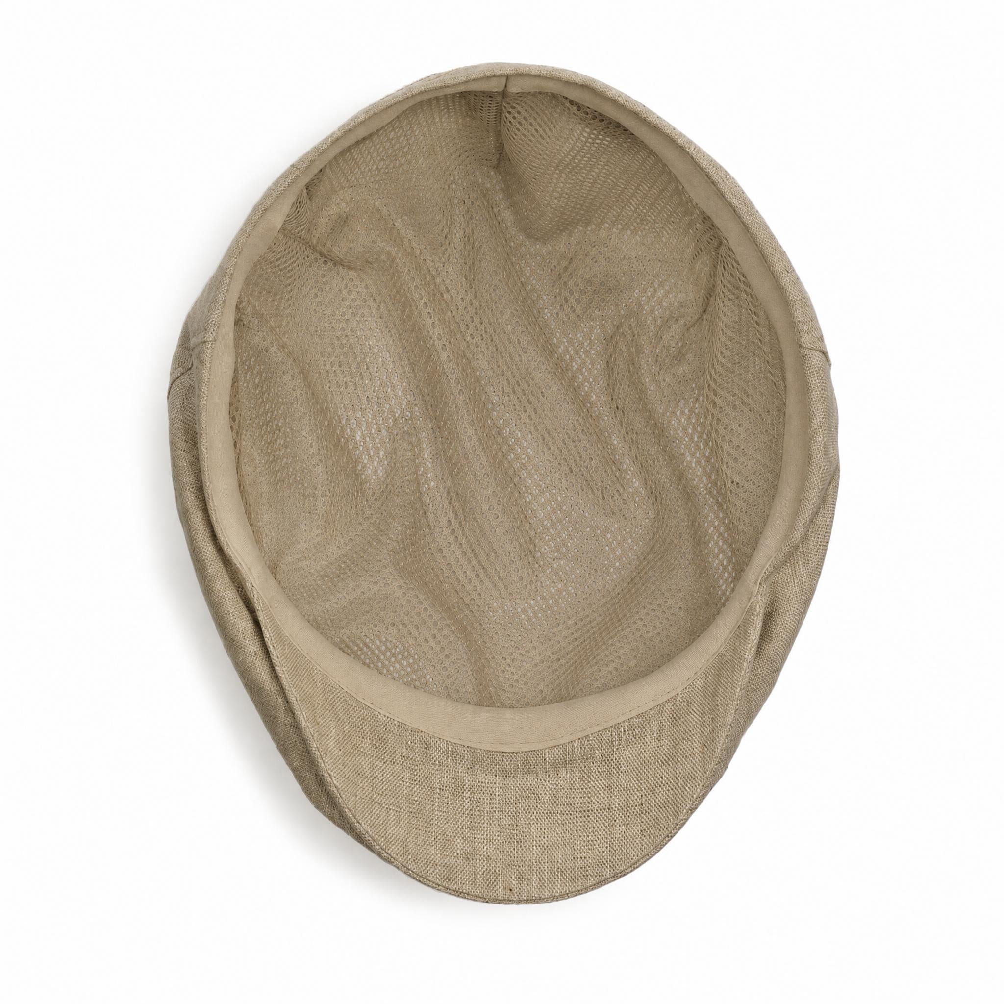 🎁 Heritage Khaki - Linen Cap (100% off)