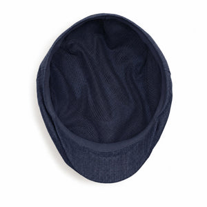 🎁 Naval Indigo - Linen Cap (100% off)