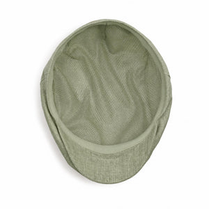 🎁 Pastel Olive - Linen Cap (100% off)