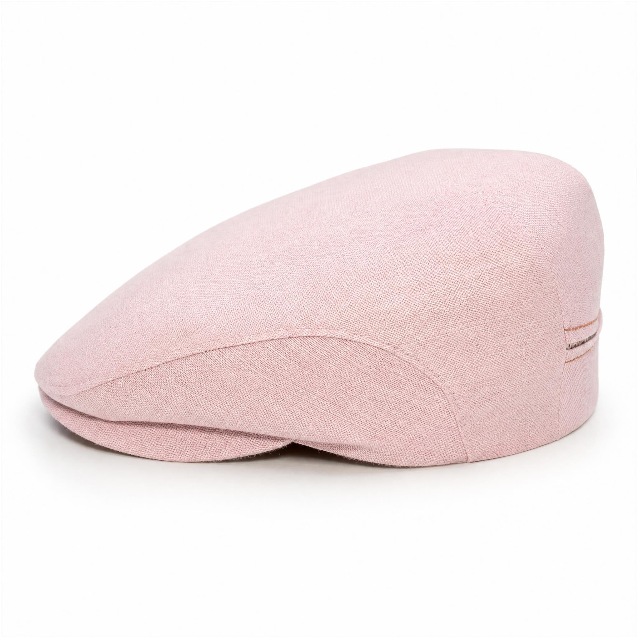 🎁 Rustic Pink - Linen Cap (100% off)
