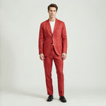Bold Red - 2pc Suit
