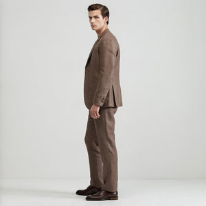 Mocha Brown - 2pc Suit