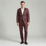 Royal Burgundy - 2pc Suit